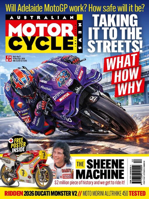 Title details for Australian Motorcycle News by Citrus Media Digital Pty Ltd - Wait list